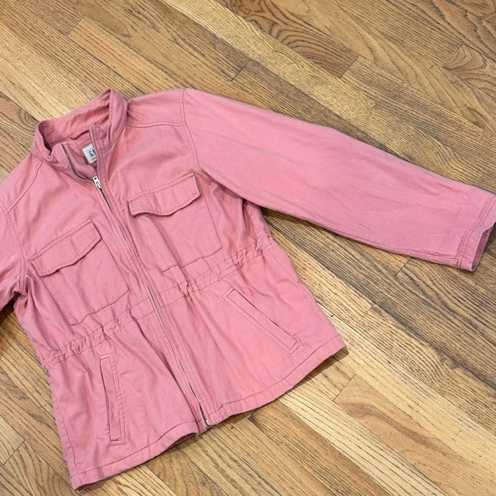 GAP Women's Pink Utility Jacket - Picture 8 of 13